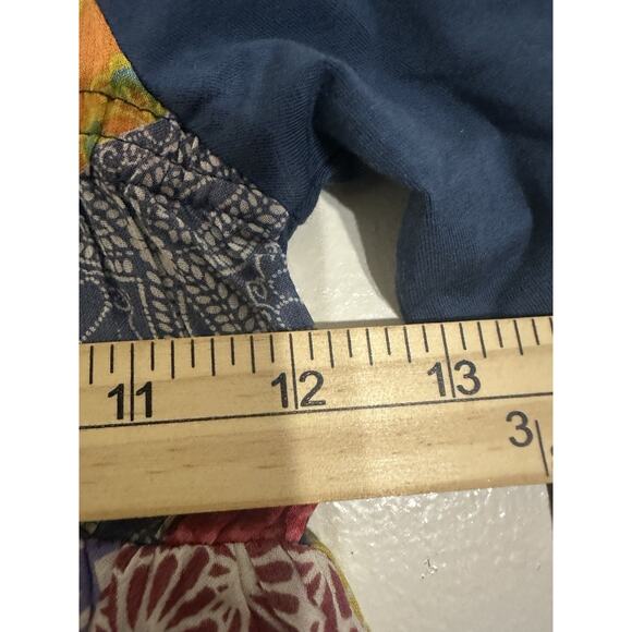 Mimi And Maggie Patchwork Boho Dress Multicolor Floral Long Sleeve 6‎ Kids Girls - Picture 5 of 8